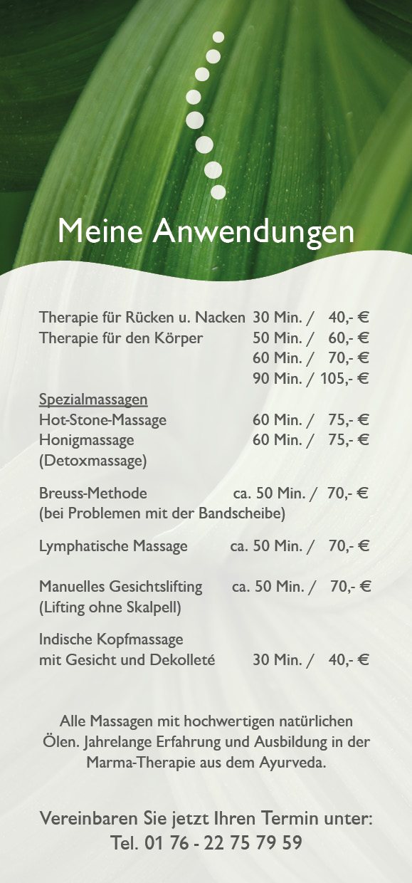 Massage in Fürth Preise
